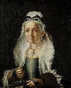 Circle of Fra Galgario Portrait of an Old Lady Spain oil painting artist